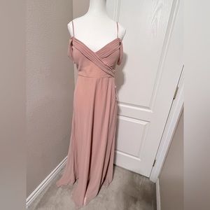 BRAND NEW BIRDY GREY Bridesmaid Dress small rose quartz color